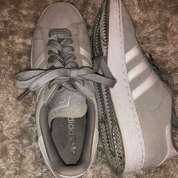 Grey Suede Campus Adidas - Picture 5 of 5